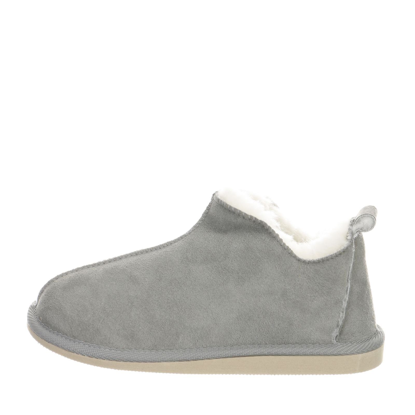 Hollert Hausschuh Herren Hüttenschuhe Prinz Fellschuhe Echtleder Merino Schaffell warm & atmungsaktiv