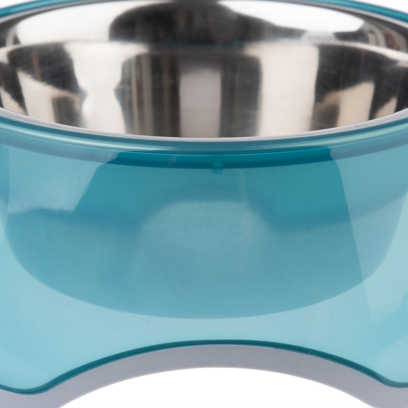 TIAKI Anti-Rutsch-Napf, transparent blau zu TOP-Preisen | bitiba