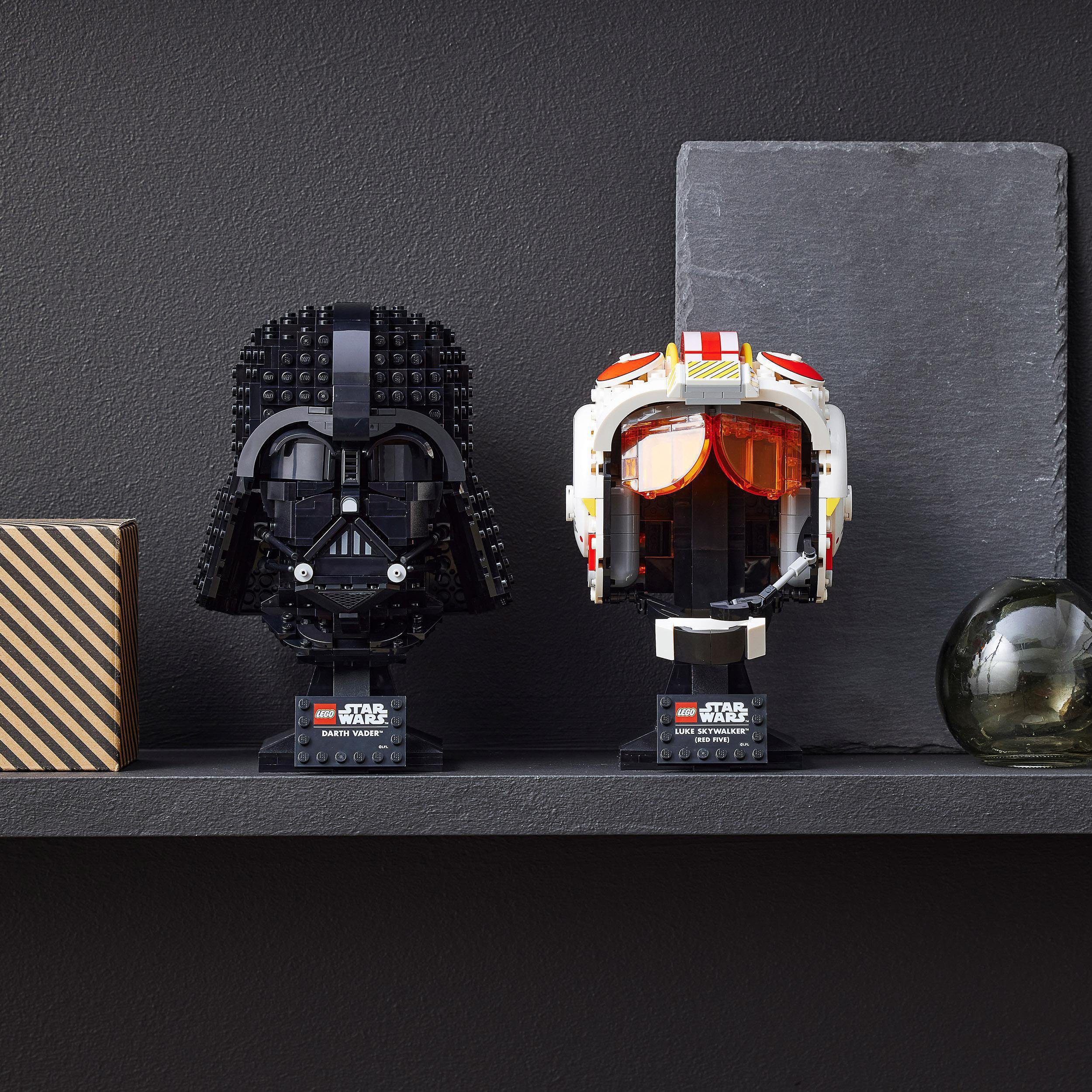 LEGO® Konstruktionsspielsteine Helm von Luke Skywalker™ (Rot Fünf) (75327), LEGO® Star Wars™, (675 St), Made in Europe