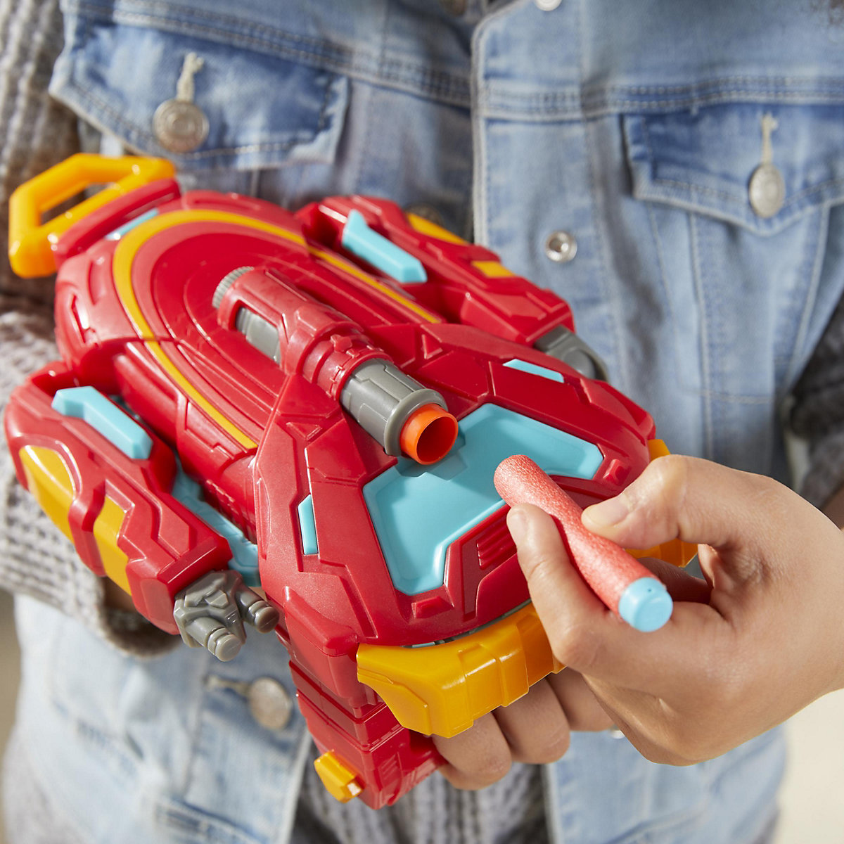 Hasbro Marvel Avengers Mech Strike Iron Man Strikeshot Handschuh