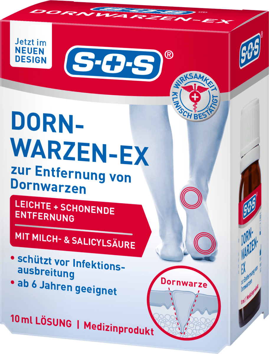 Warzen Entferner Dornwarzen-Ex, 10 ml