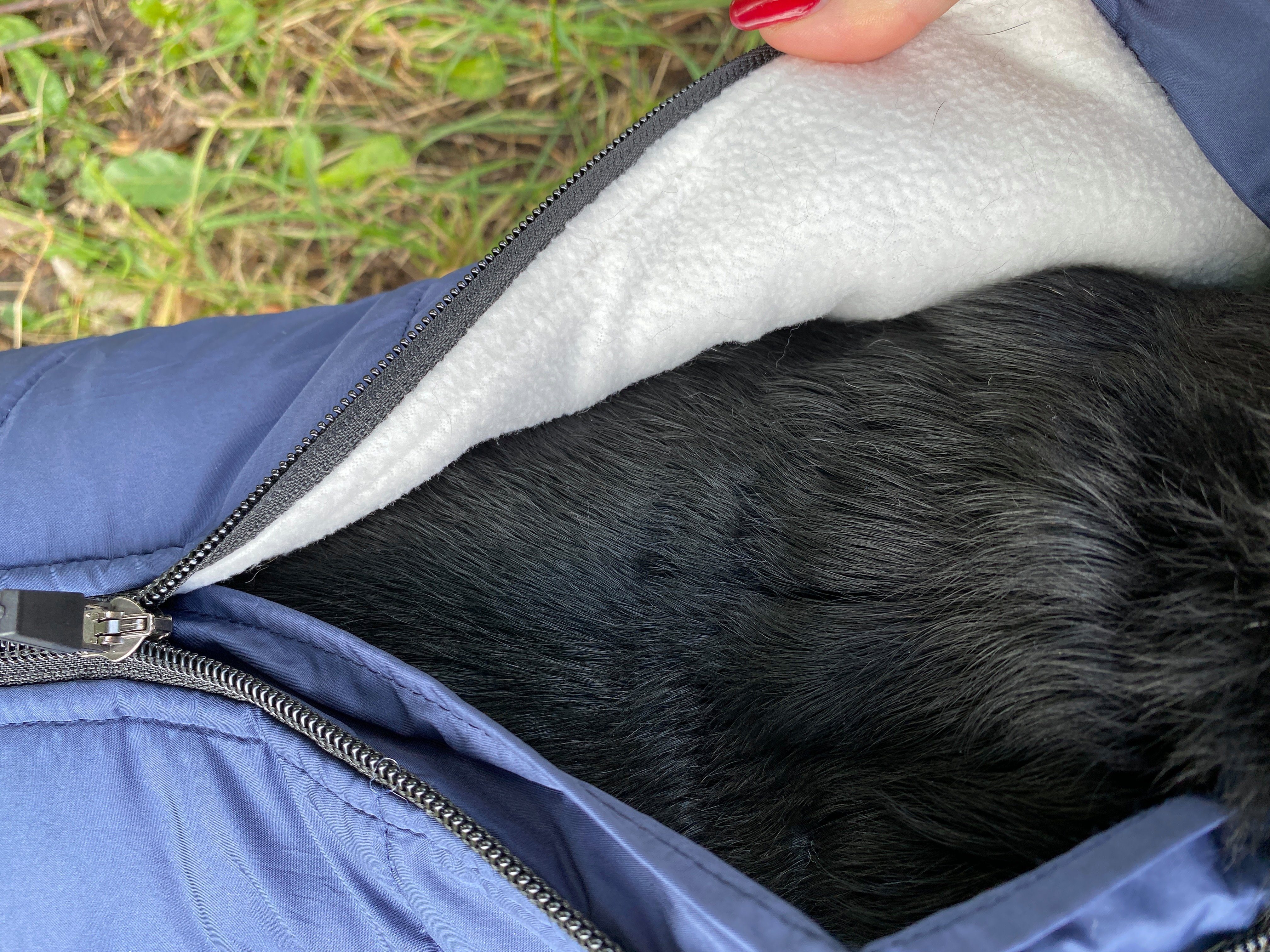 Mate for dogs Hundemantel Hundejacke Haustier Weste mit Brustgeschirr Gurt gefüttert, in verschiedenen Größen