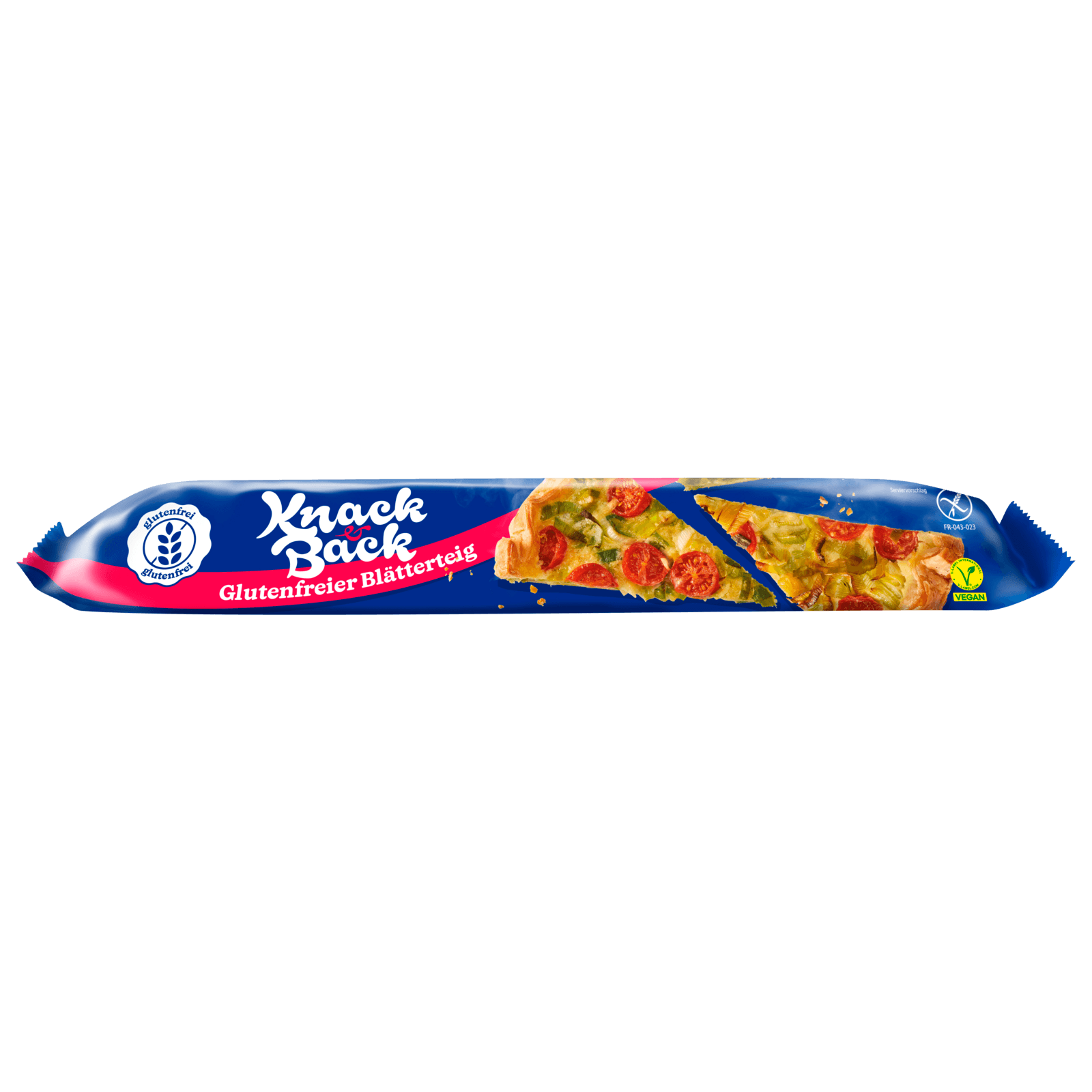 Knack & Back Glutenfreier Blätterteig vegan 280g