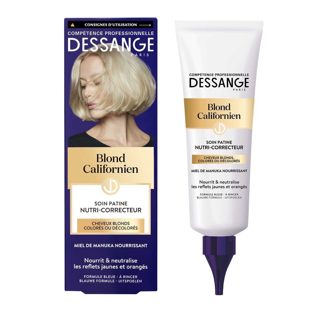 dessange Dessange Soin patine bleu Blond Californien Nutri-correcteur 125ml Dessange Soin patine bleu Blond Californien Nutri-correcteur
