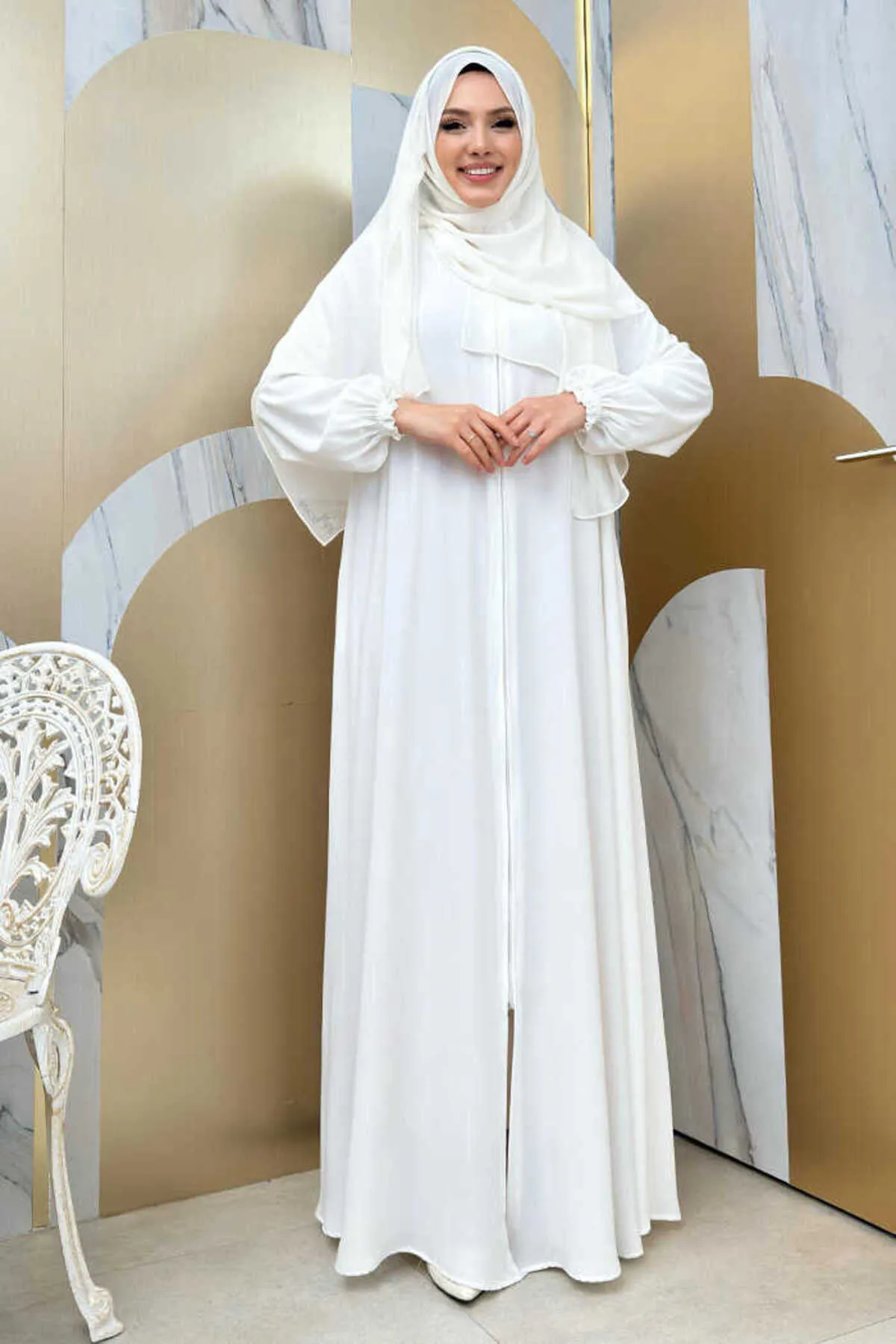 Bym Fashion  Mevlana Ferace BYM7 Ecru