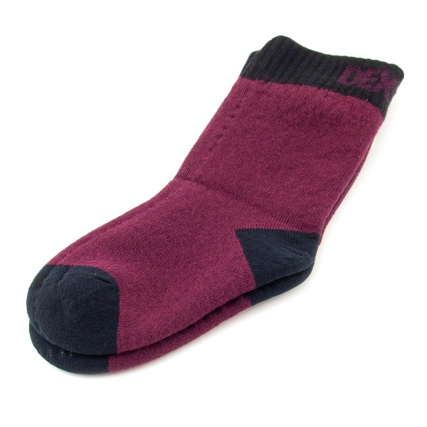 DexShell Kids ~ wasserdichte Socke ~ Ultra Thin Sock ~ burgundy/black