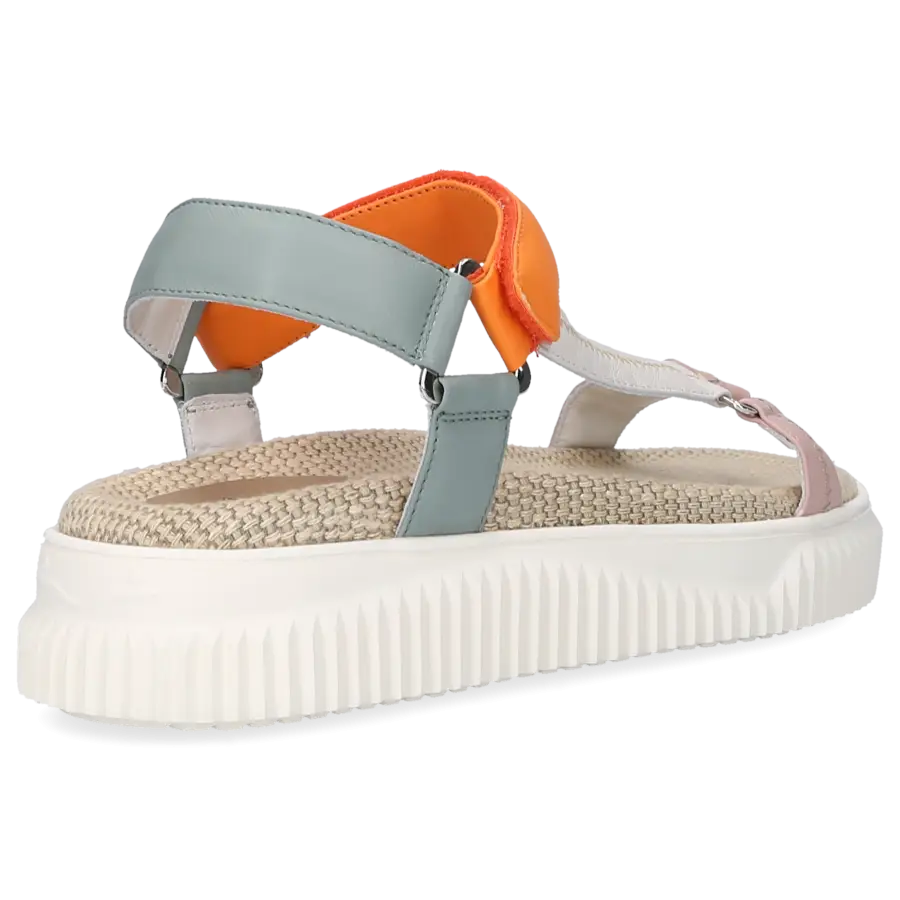 VOILE BLANCHE - Sandalen LISA 40 Kalbsleder - weiß
