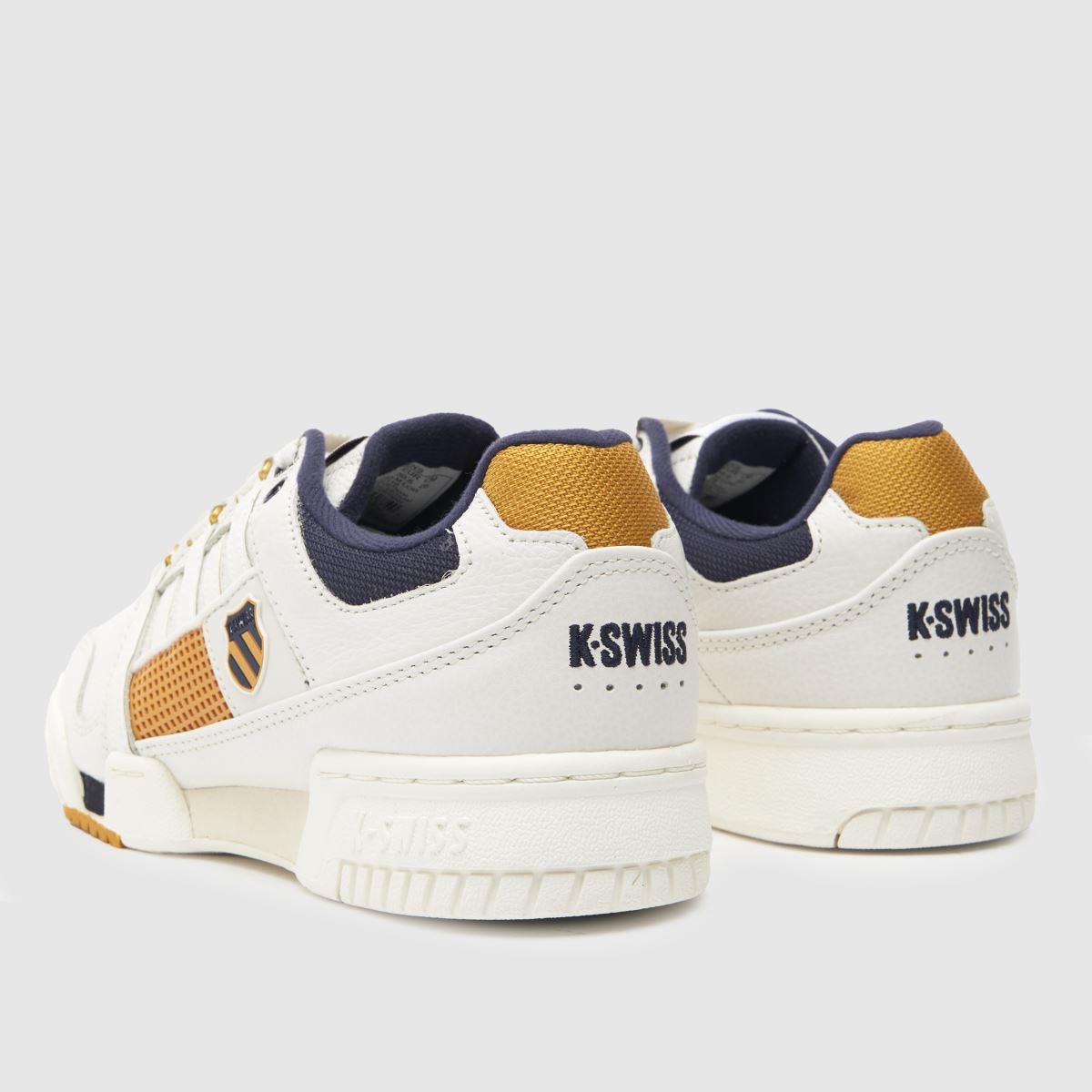 Zlati športni copati K-SWISS gstaad v beli in zlati barvi
