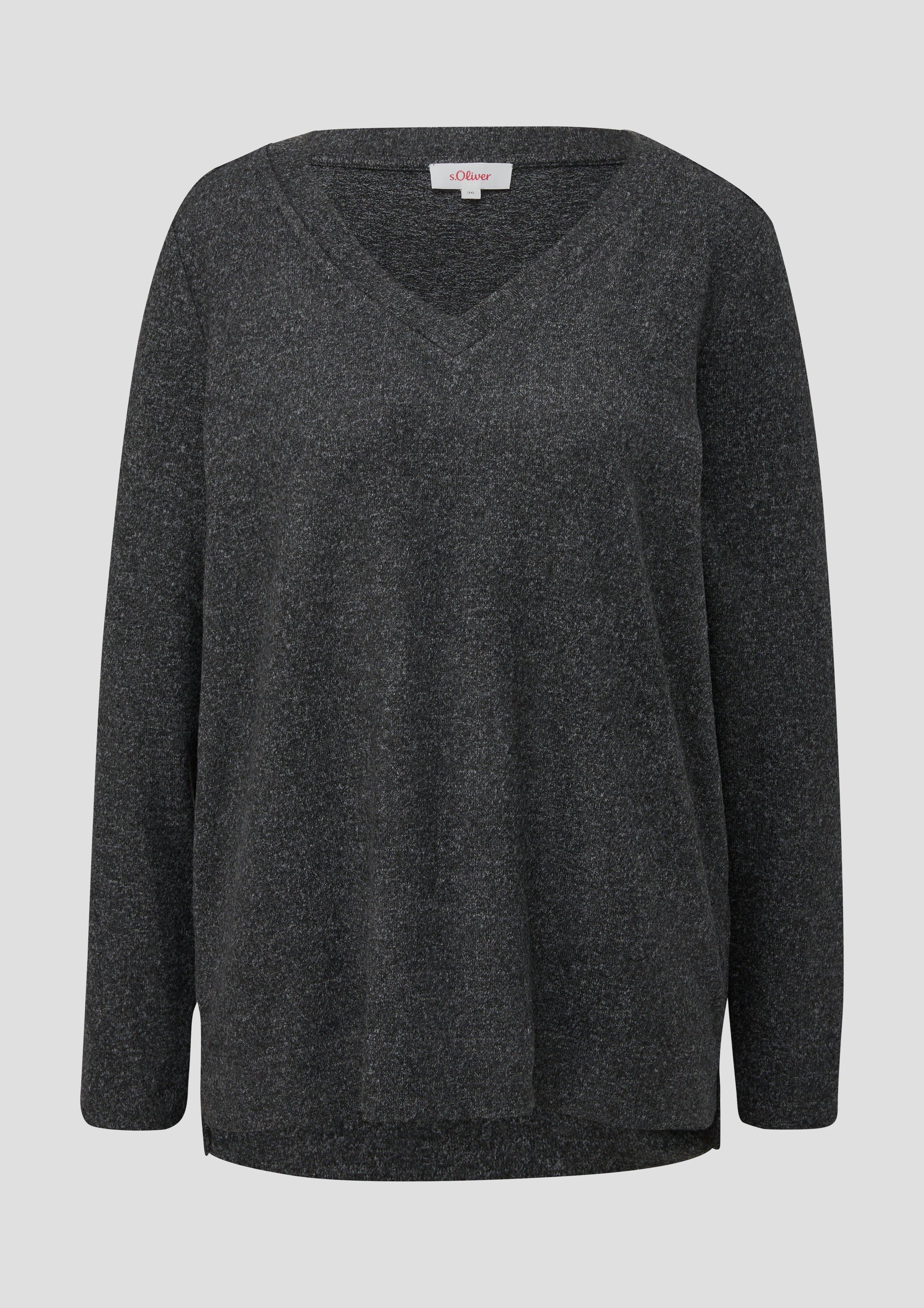 Longsleeve aus Viskosemix  2139874-9898