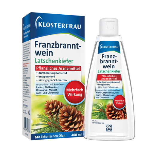 KLOSTERFRAU Franzbranntwein Latschenkiefer, 400 ml  400 ml  Franzbranntwein
