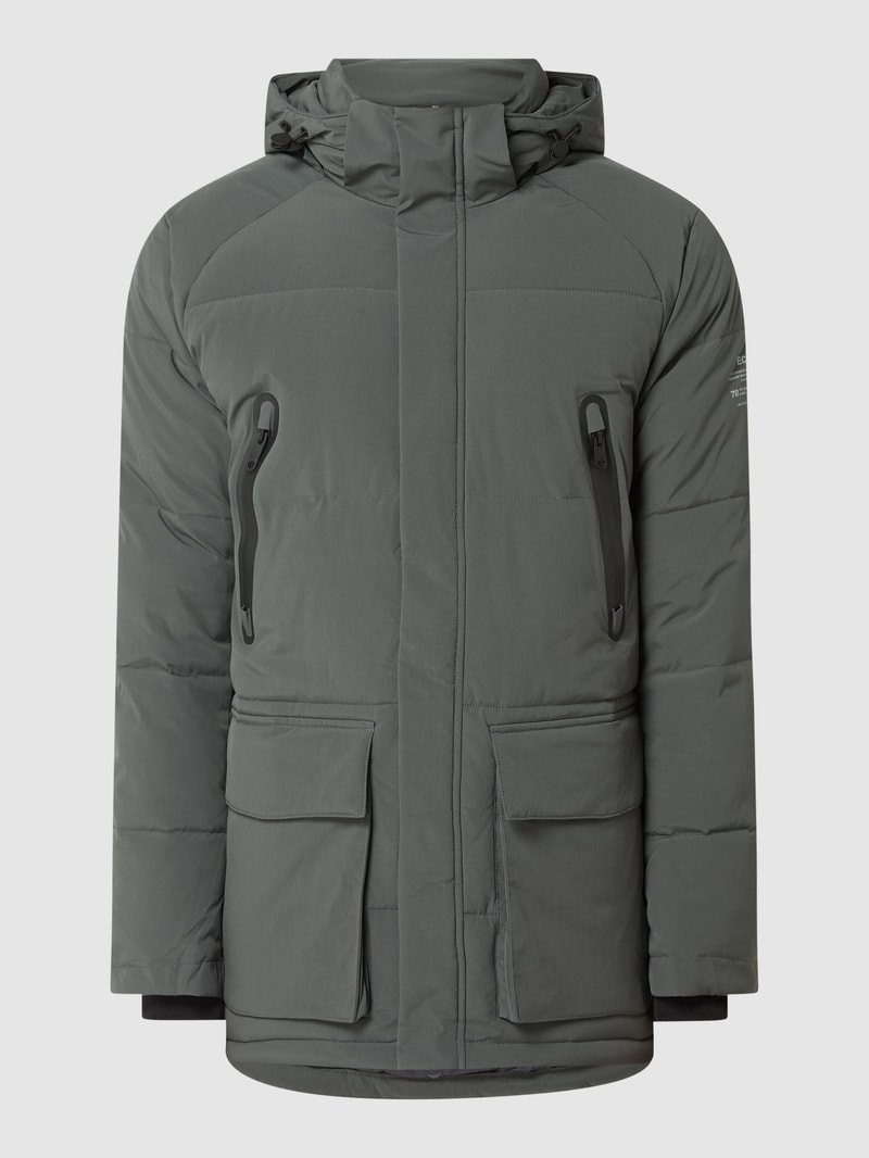 Parka mit Wattierung Modell 'Ampueralf' - wasserdicht in khaki