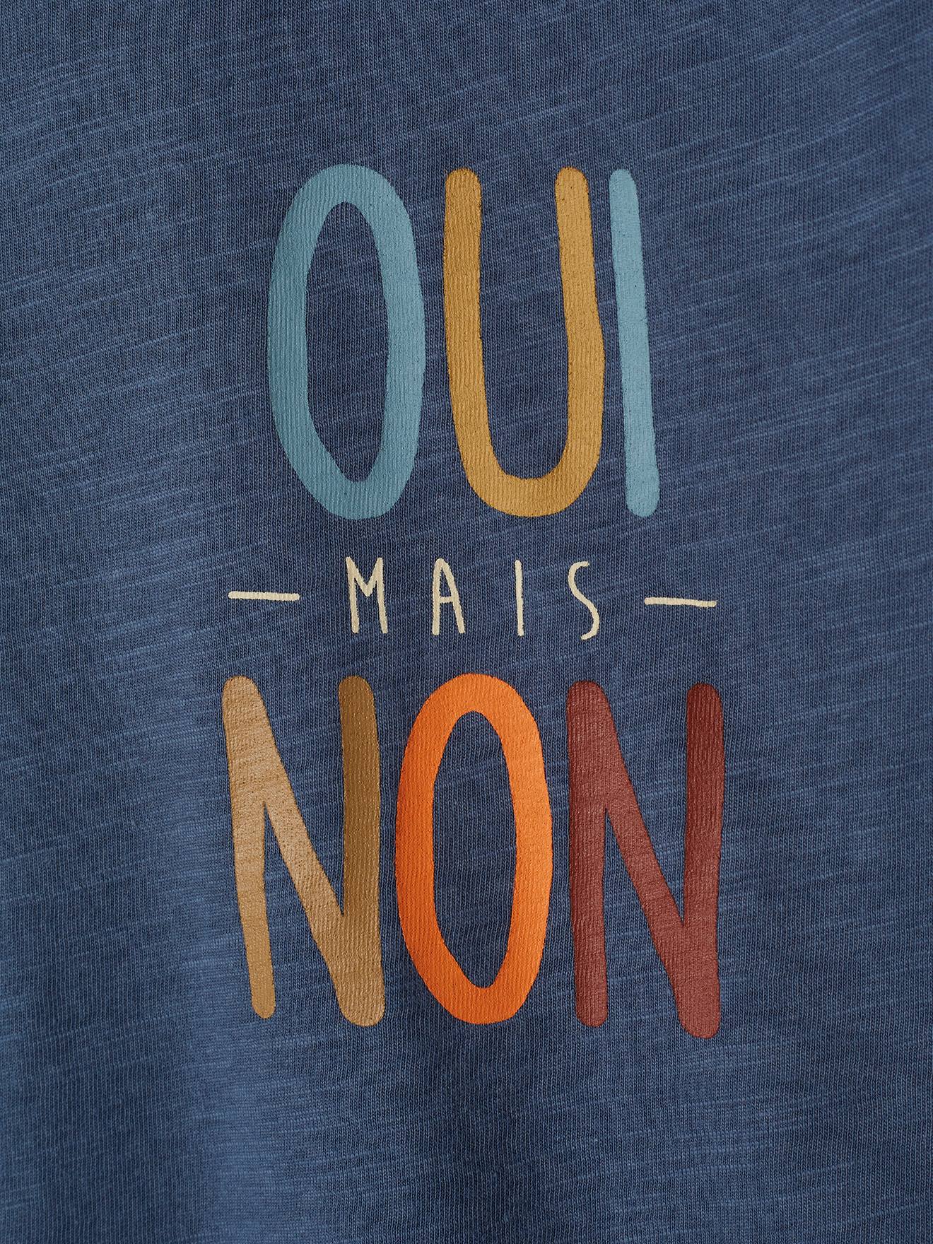 T-shirt imprimé bébé garçon bleu jean