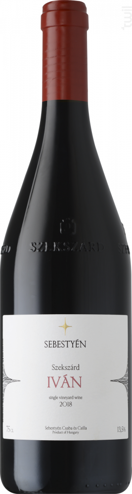 Ivan Bikavér Sebestyen Szekszard Vin Rouge●Hongrie - Sans origine géographique 2019 75cl