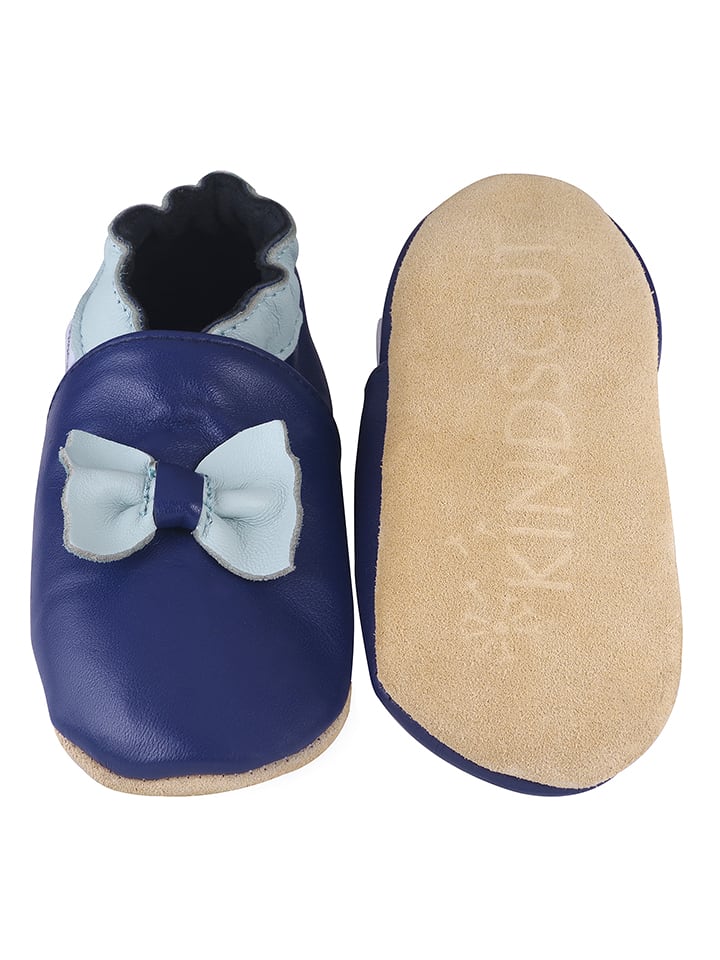 Kindsgut Leder-Krabbelschuhe 