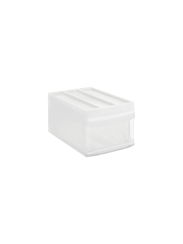 Rotho Stapelbare Schublade 10l mit Gummifüsschen in Transparent günstig kaufen onesize