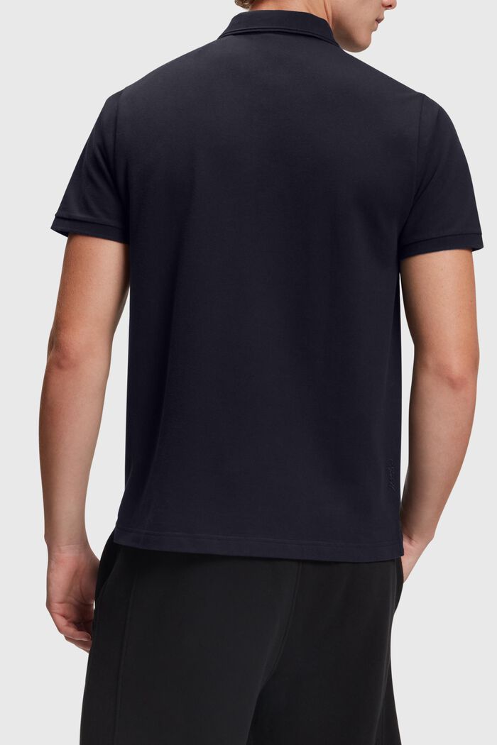 Klassisches Tennis-Poloshirt mit Dolphin-Batch