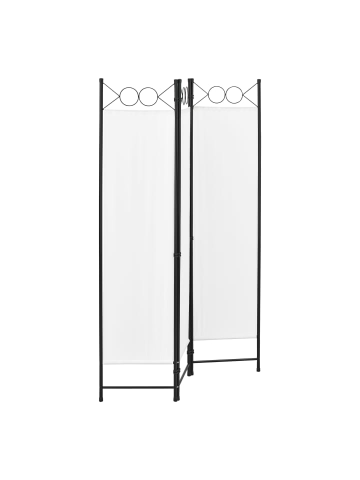 en.casa Raumteiler Saragossa 3-teilig in Beige (H)171cm (B)120cm günstig kaufen onesize