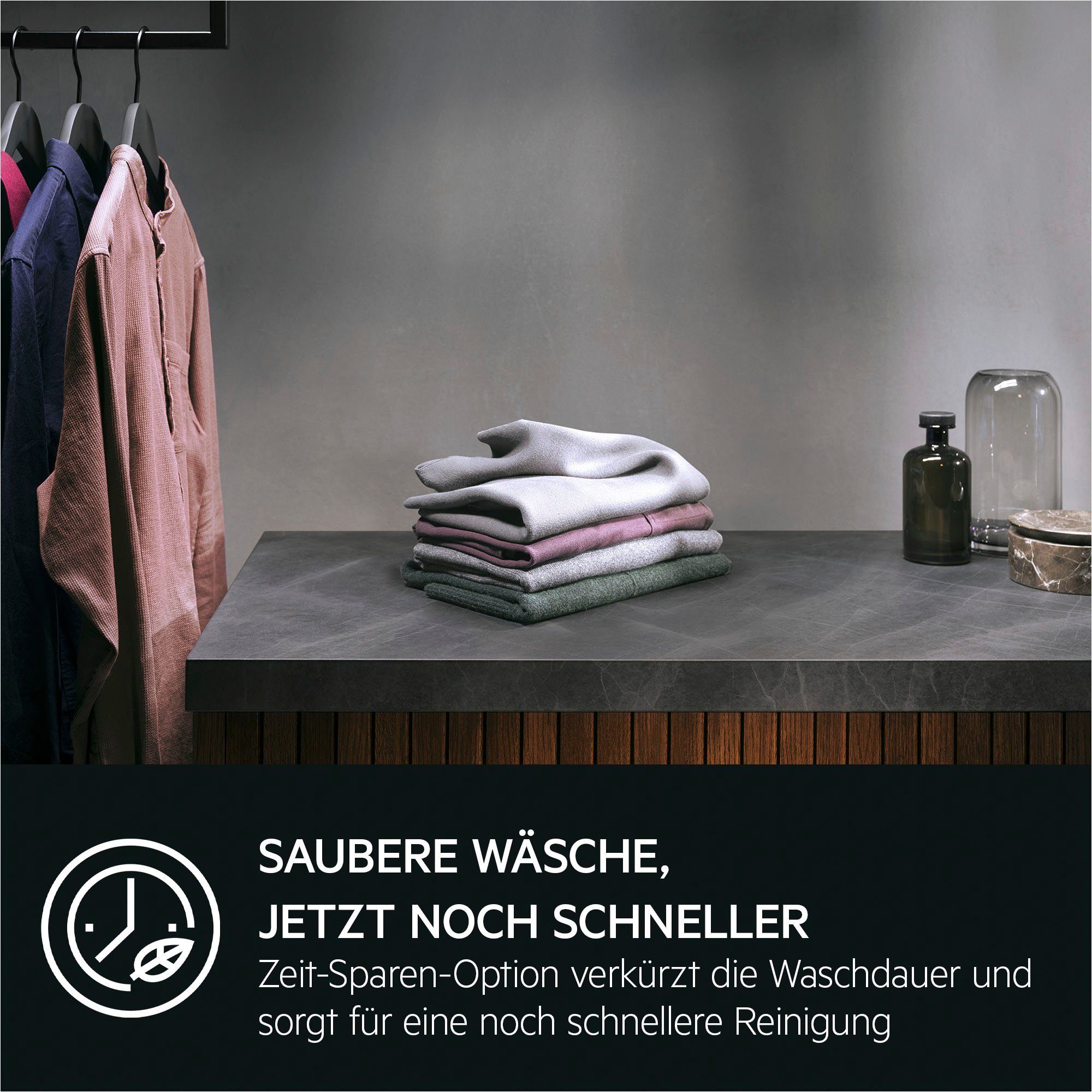 AEG Waschmaschine Toplader LTR6C360TL 913143648, 6 kg, 1300 U/min, ProSense® Mengenautomatik​ - spart bis 40% Zeit, Wasser und Energie