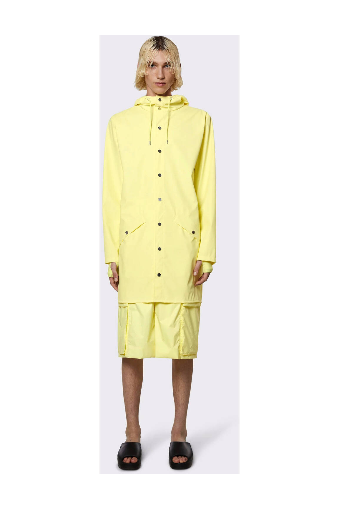Rains Impermeables Trenchs Unisexe couleur jaune