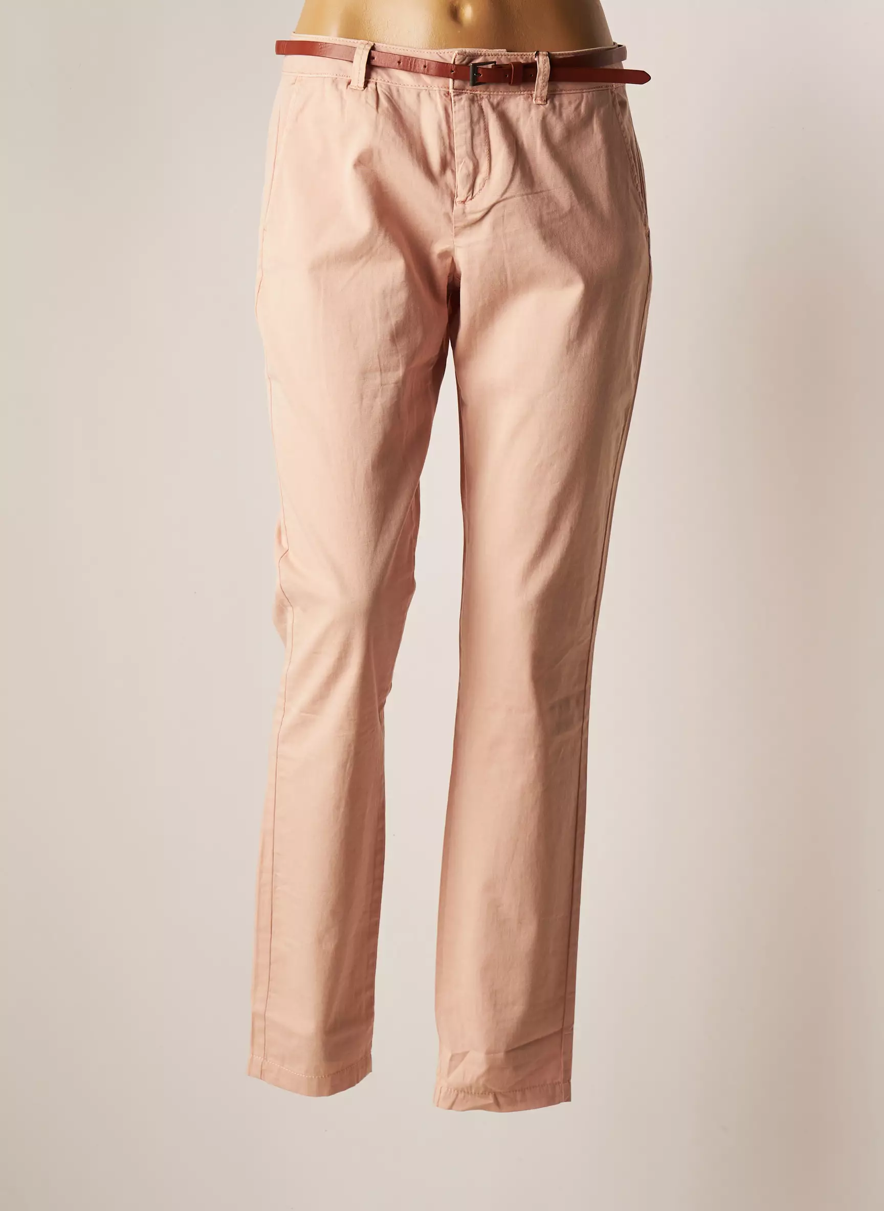 Vero Moda Pantalons Chino Femme couleur rose