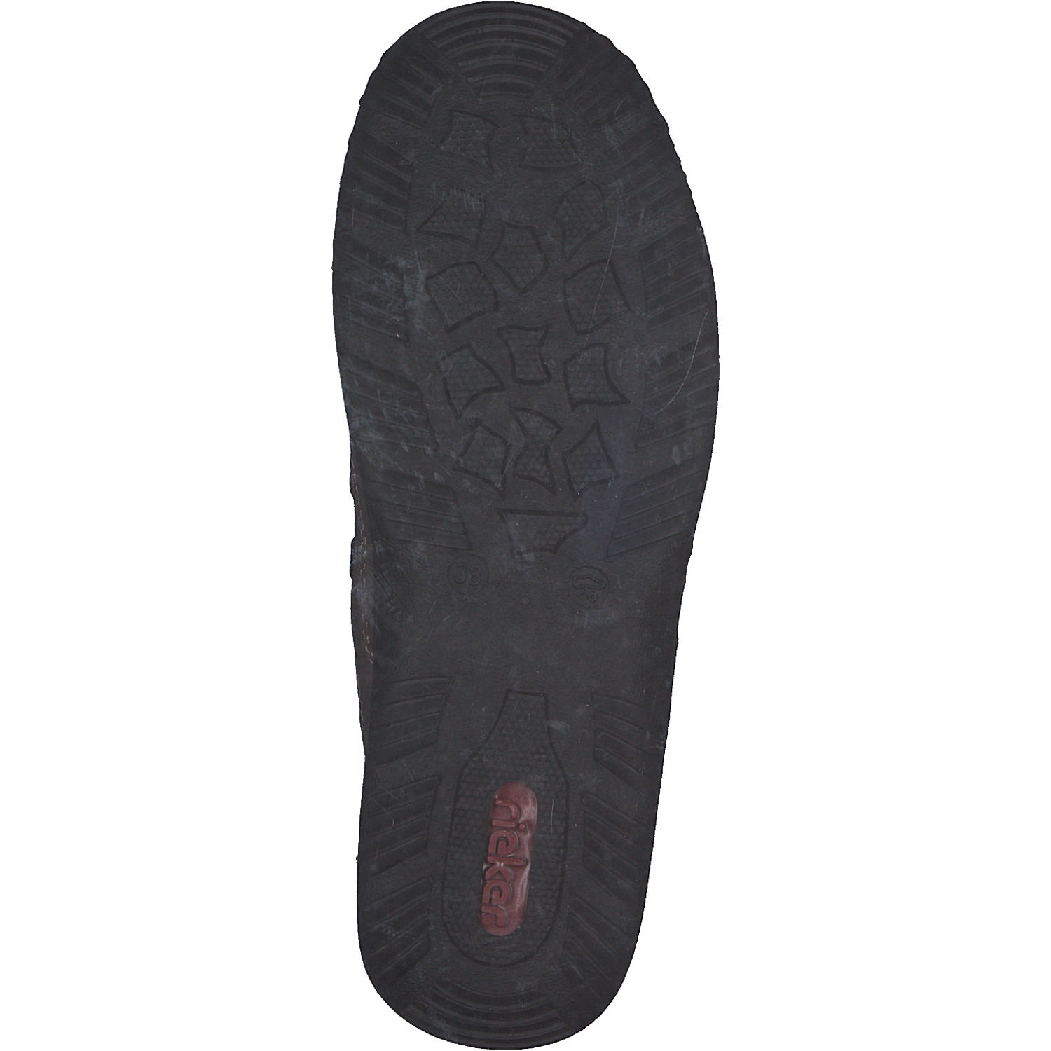 Rieker L0502, Sneakers Low, Damen, Schwarz