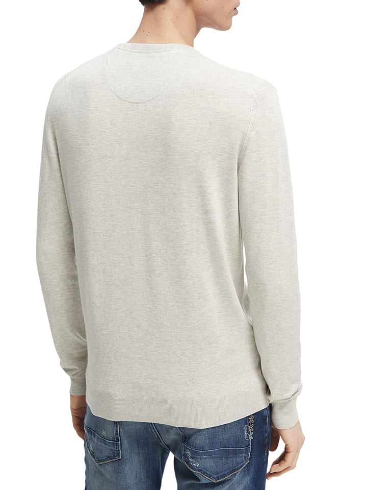 Scotch & Soda Pullover in Hellgrau günstig kaufen