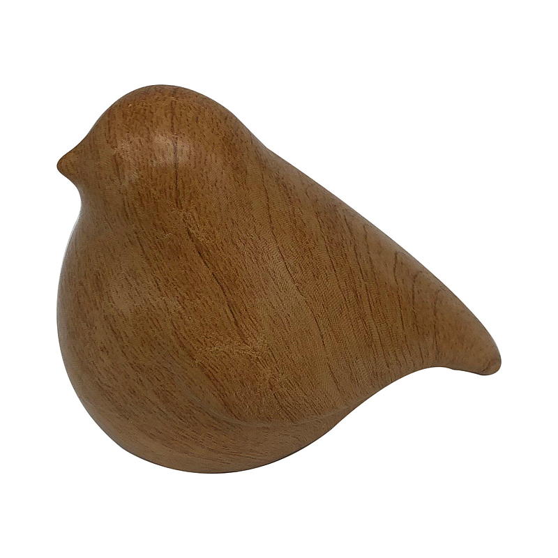 Home Dekorfugl 10 x 13 x 9 cm kanelli
