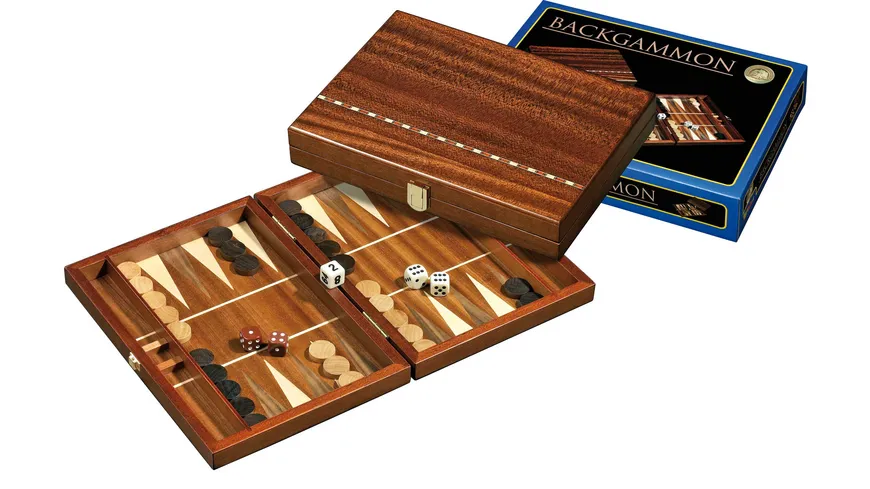 Philos-Spiele Epirus, klein, Backgammon 1302