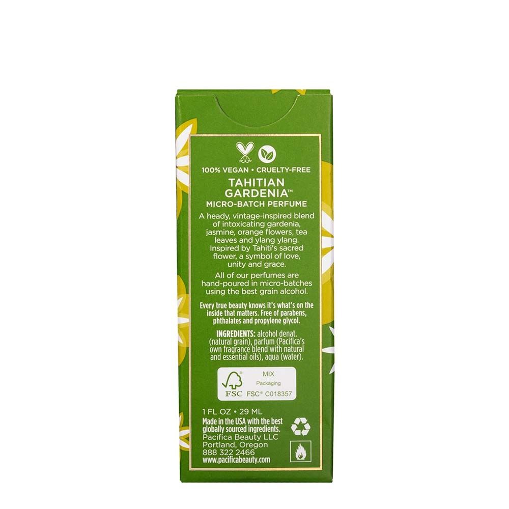 pacifica beauty Parfum spray Tahitian Gardenia Parfum