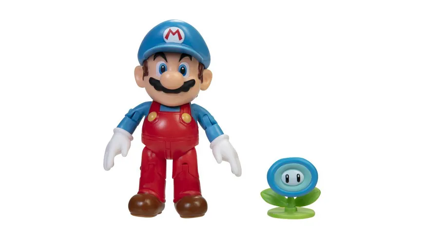 Super Mario - Ice Mario 10 cm Figur (Sammlerbox)