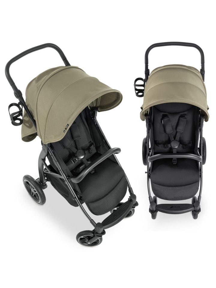 Hauck Buggy Rapid 4D AIR (bis 25 kg) - mit Luftreifen, in schwarz,beige günstig kaufen onesize
