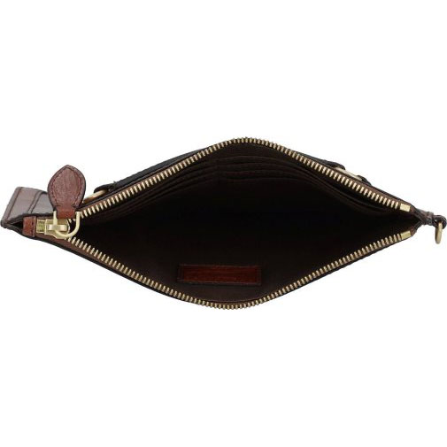 The Bridge Bettina Clutch Tasche Leder 24.5 cm