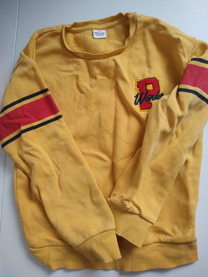 TAPE À L'OEIL Sweatshirt in Gelb günstig kaufen 140