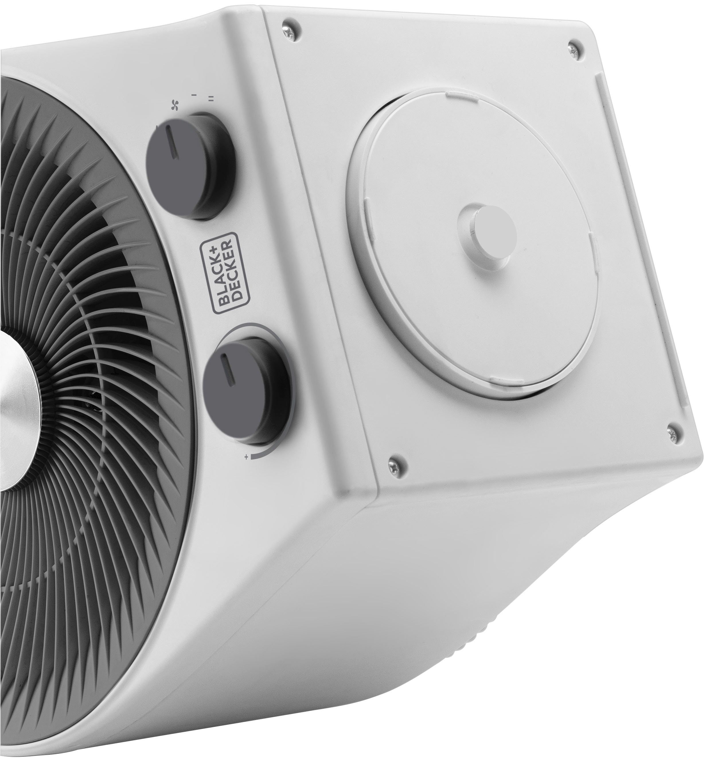 Black + Decker Heizlüfter BXFSH2000E, 2000 W, 2 Heizstufen, Überhitzungsschutz und Abschaltautomatik