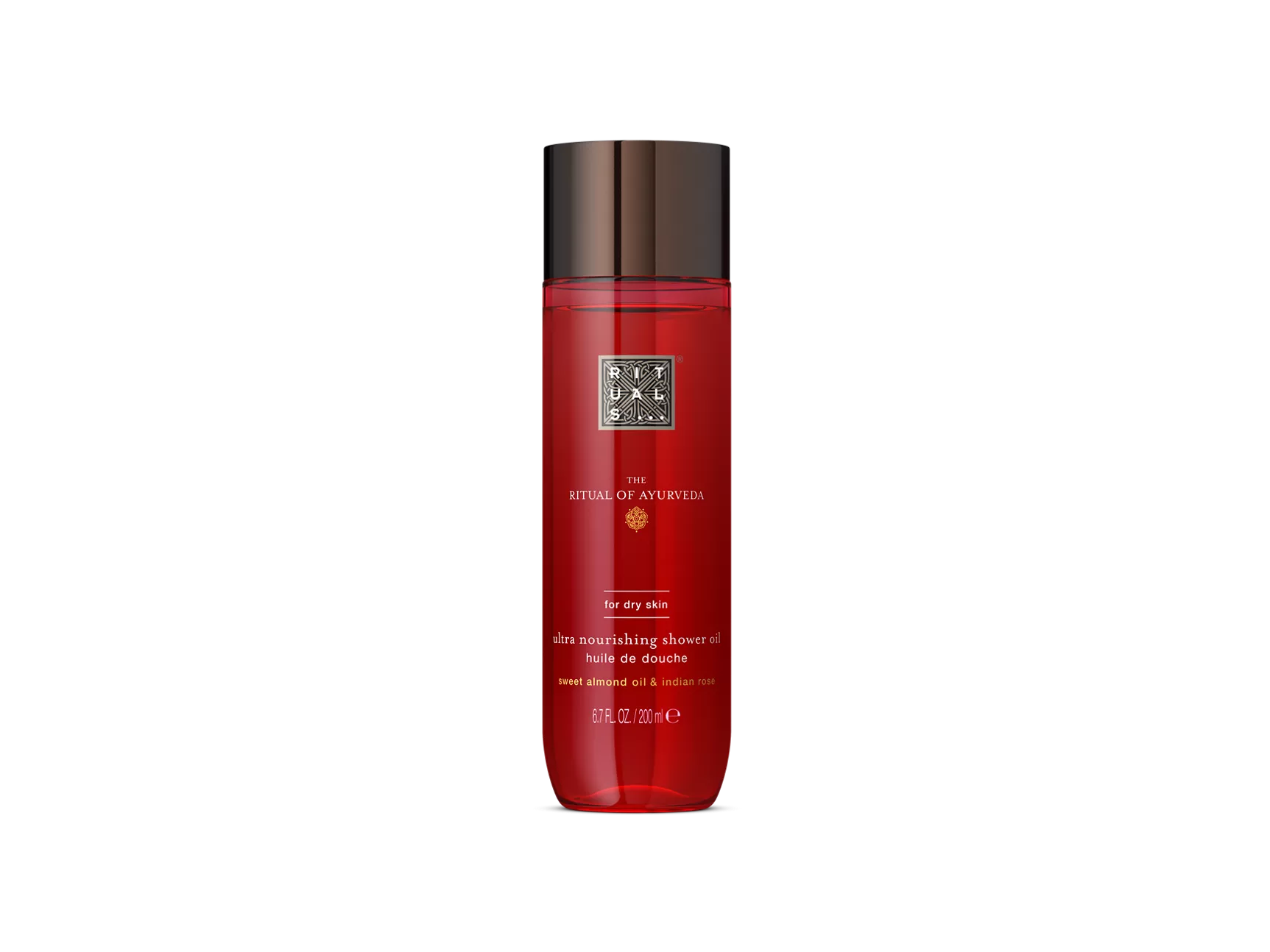 L'huile de douche rituelle ayurvédique