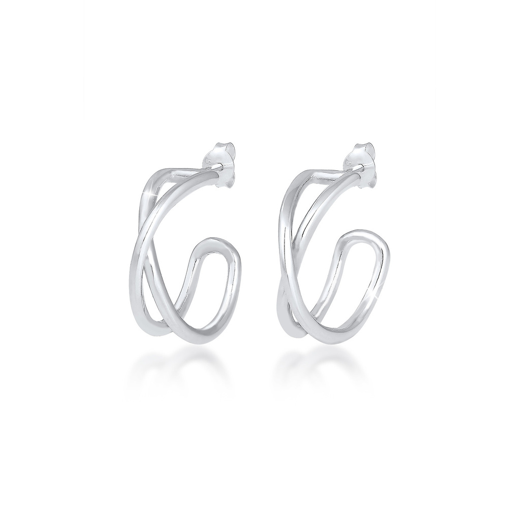 Elli Elli Boucles d'Oreilles Boucles d'oreilles Femme - (925/1000) Argent Boucles d'oreilles