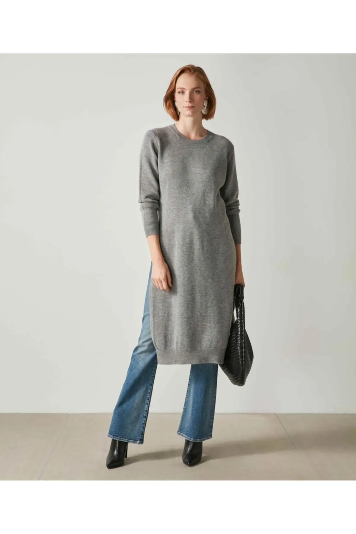 İpekyol  Kleid - Grau - Basic