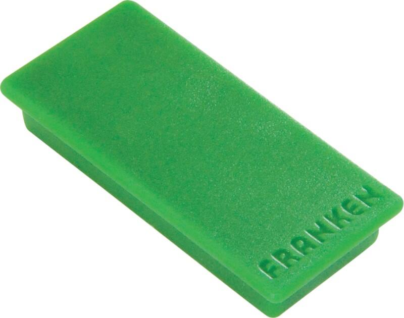 Franken Magnete Grün 1 kg Tragfähigkeit 10 Stück