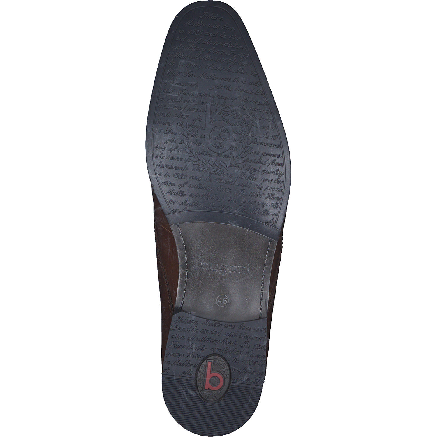 Bugatti Mattia Eco 95506, Klassische Halbschuhe, Herren, COGNAC
