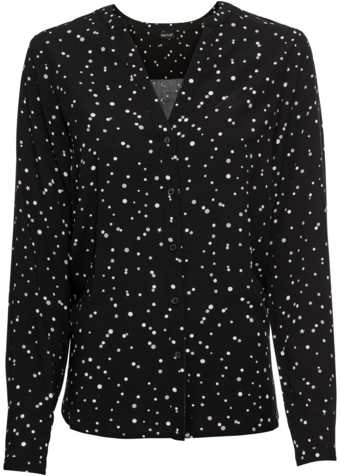 Bluse mit Pünktchen