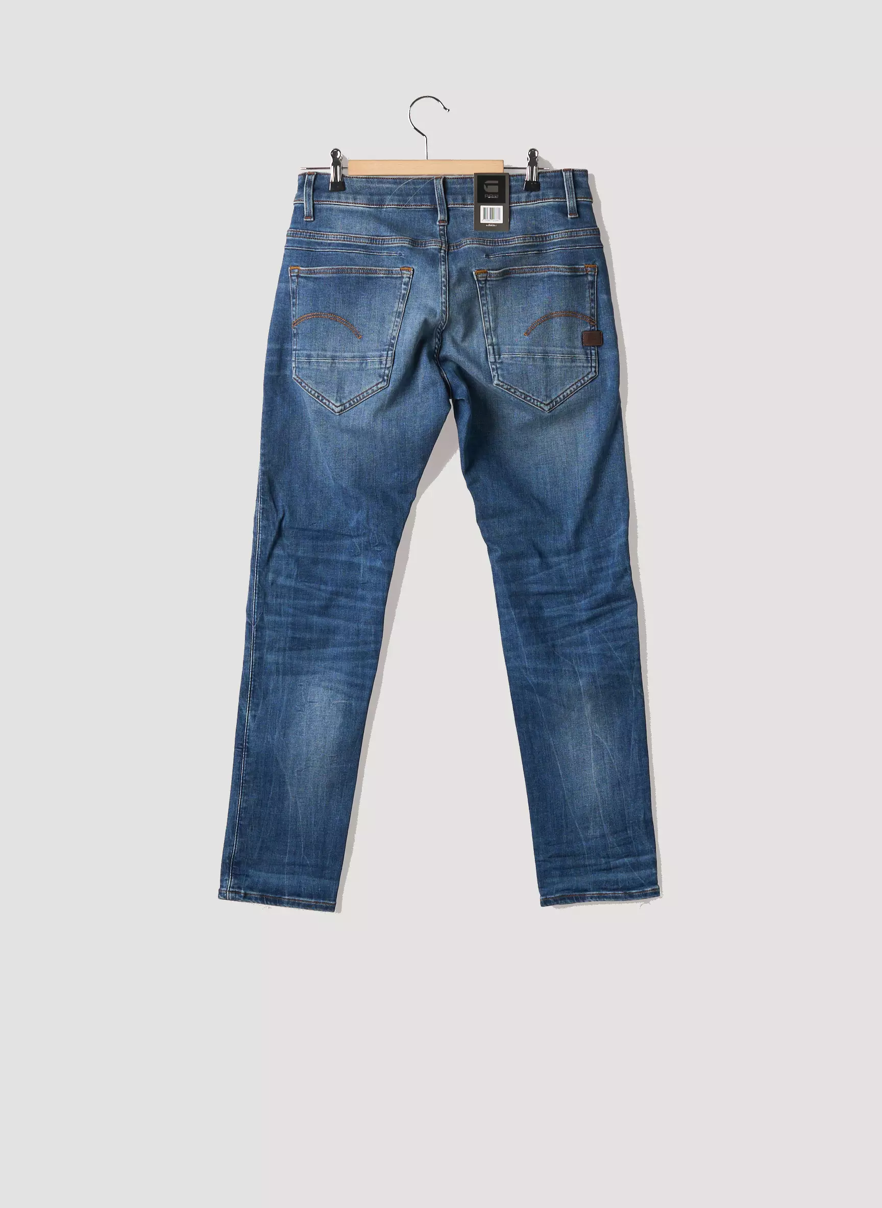 Raw 7 Jeans Coupe Slim Homme couleur bleu