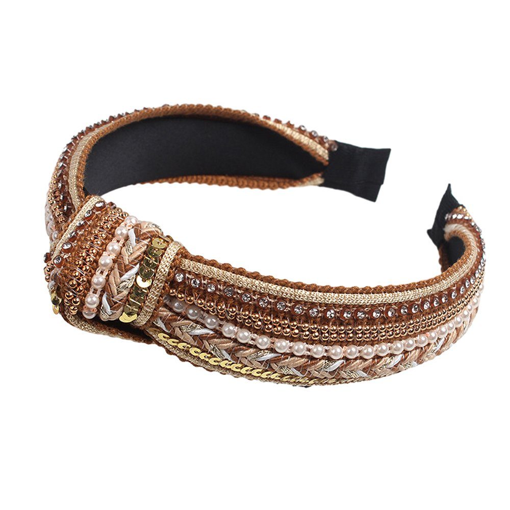 HOHEA H Haarband Haarband Damen Winter, Haarband Schminken, Haarband Mädchen, 1-tlg., Haare mit Blau, ein Geschenk einer Dame geben, Haarband Mhdchen, Haarband Kosmetik, Sommerhaarband