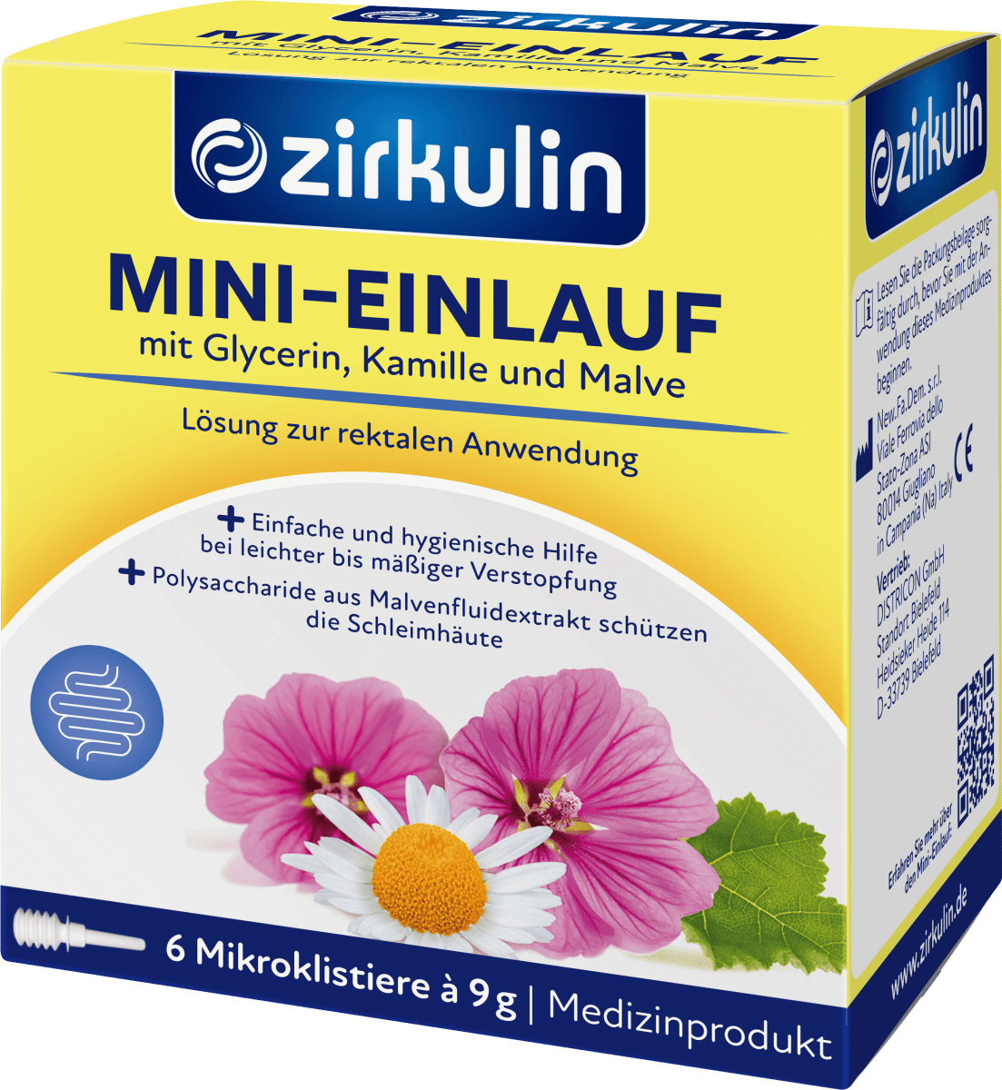Mini-Einlauf, Mini-Klistiere, 6 St