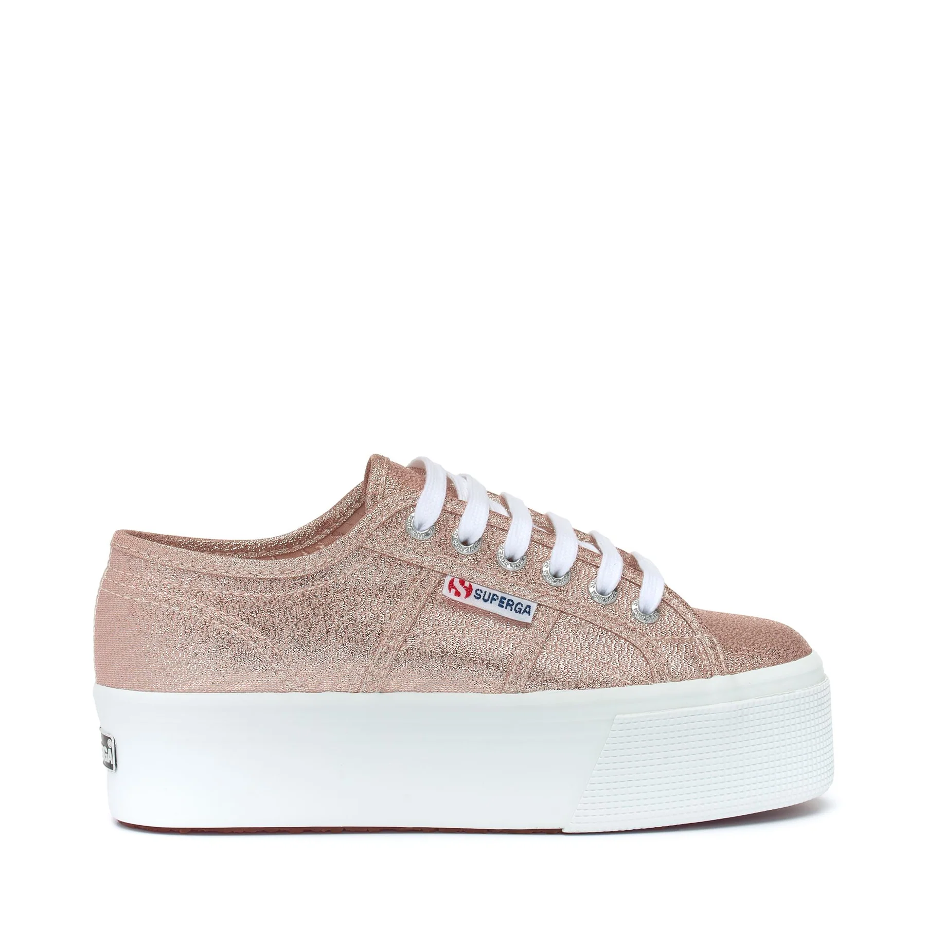 2790 PLATFORM LAME-ROSE PLATINUM
