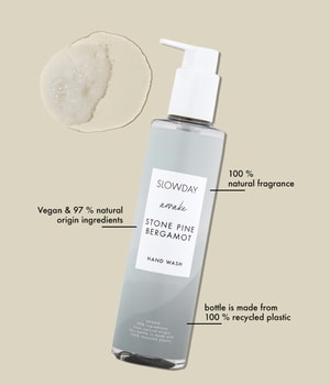 SLOWDAY Awake Stone Pine & Bergamot Flüssigseife-250 ml