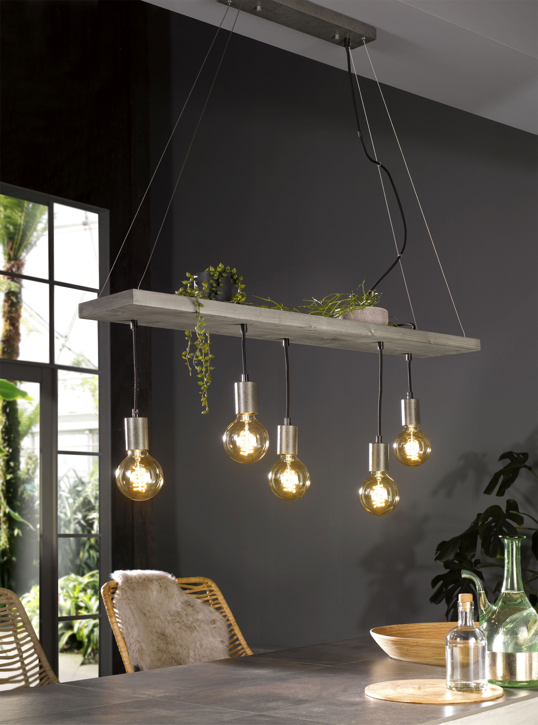 casa NOVAPendelleuchte 5flg
