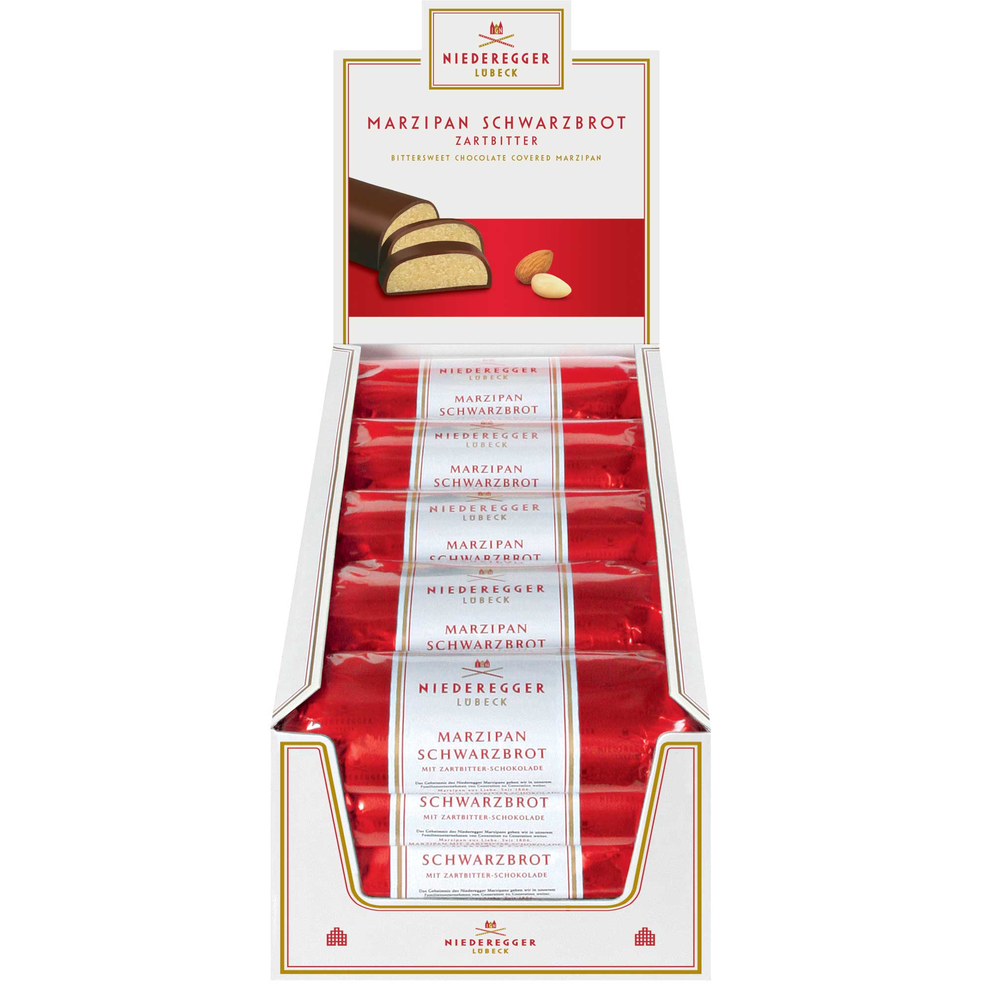 Niederegger Marzipan Schwarzbrot 75g