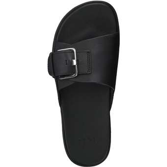UGG Solivan Buckle Slide in schwarz