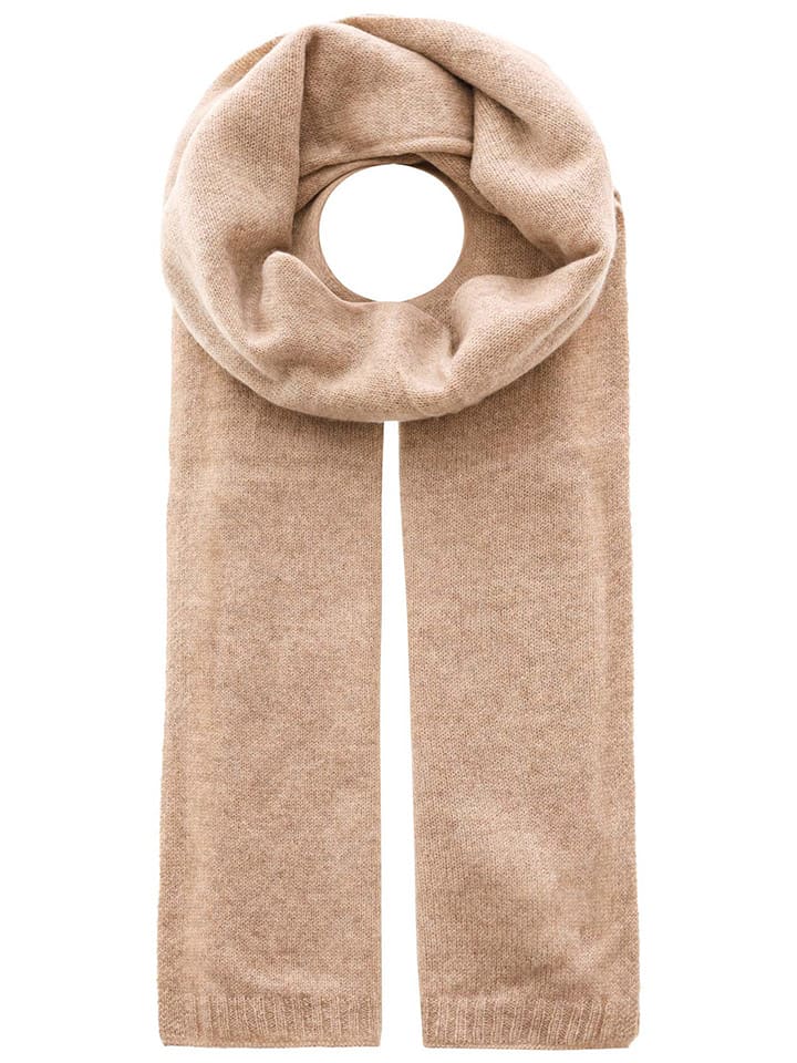 Zwillingsherz Kaschmir-Schal in Beige - (L)180 x (B)28 cm günstig kaufen onesize