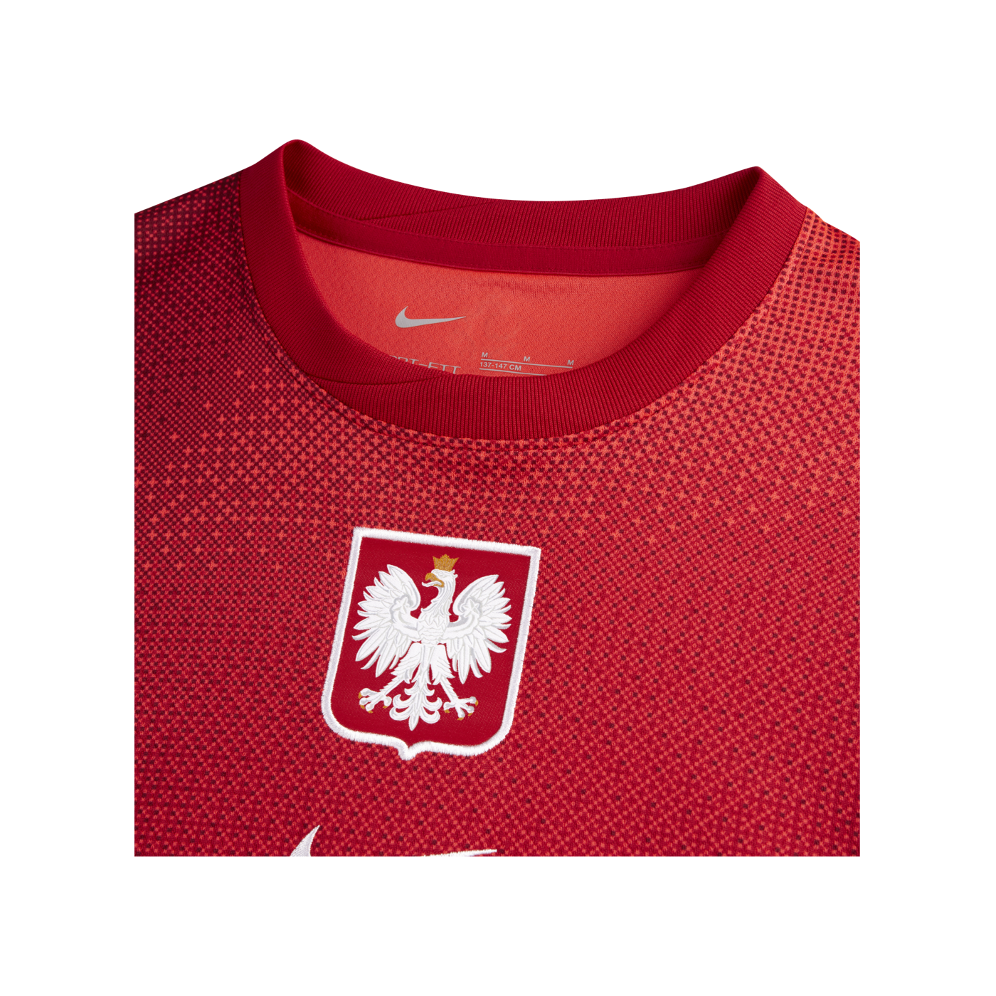 Nike Polen Trikot Away Kids Rot Rot Weiss F635